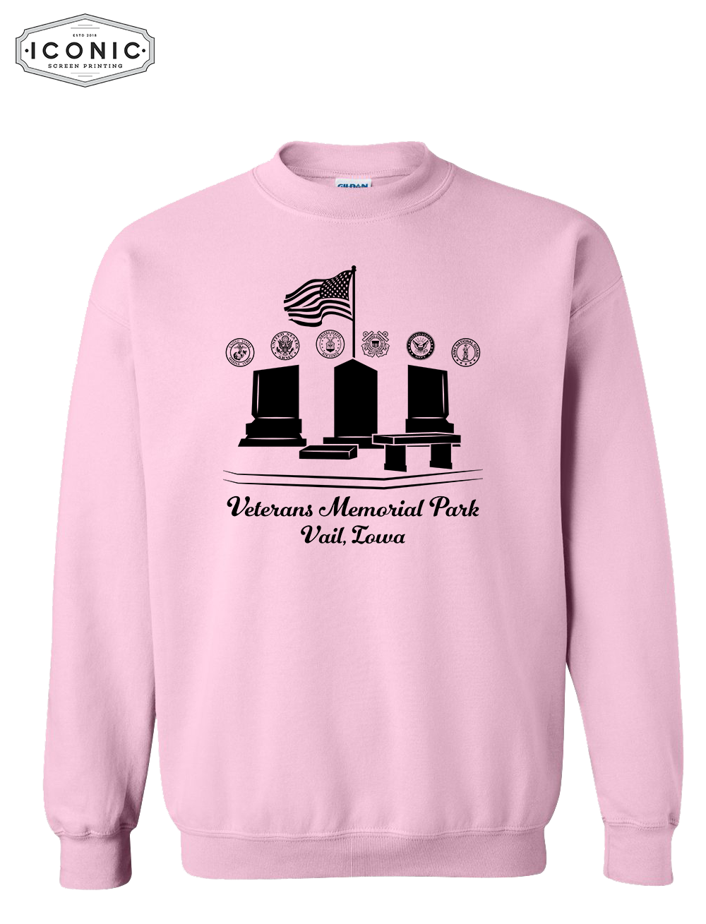 Vail's Veterans Memorial Park - Heavy Blend Sweatshirt