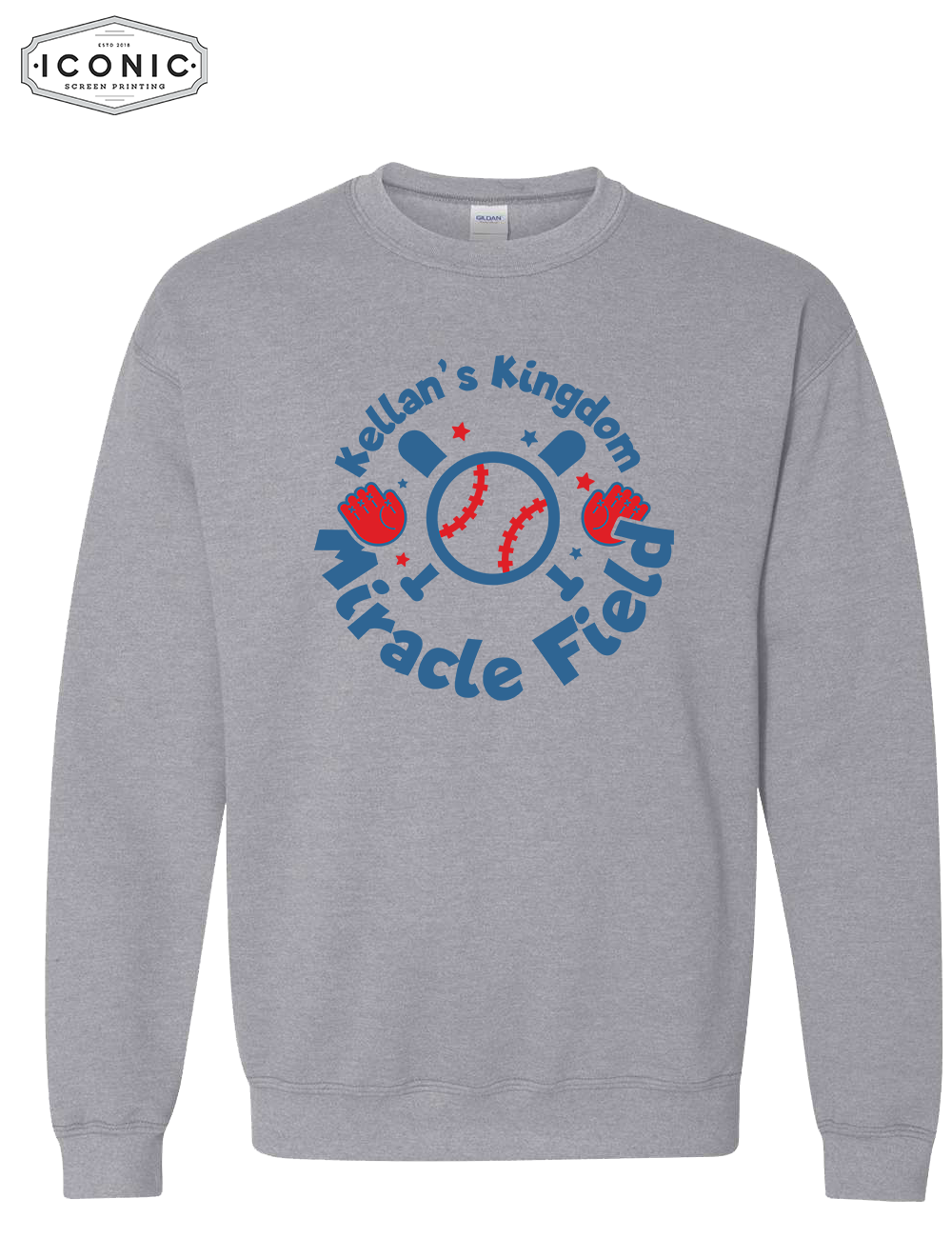 Baseball Glove - Heavy Blend Sweatshirt