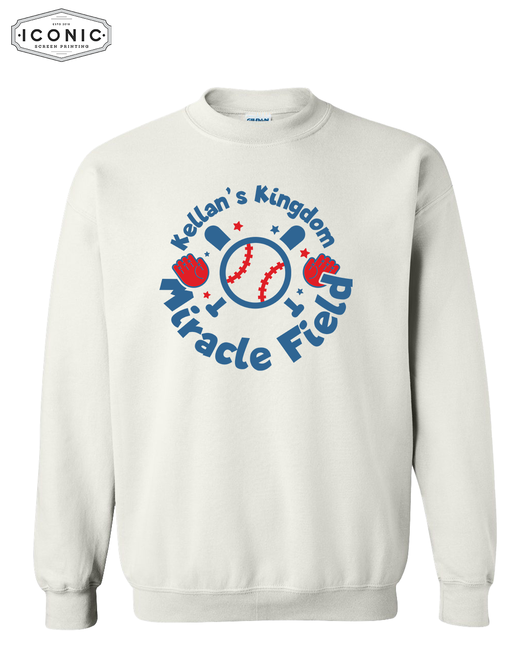 Baseball Glove - Heavy Blend Sweatshirt