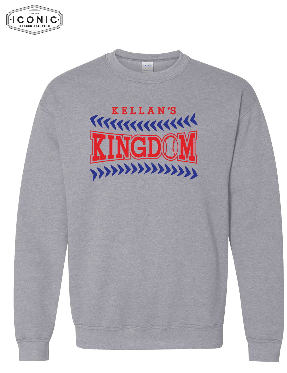 Baseball Kellan's Kingdom - Heavy Blend Sweatshirt