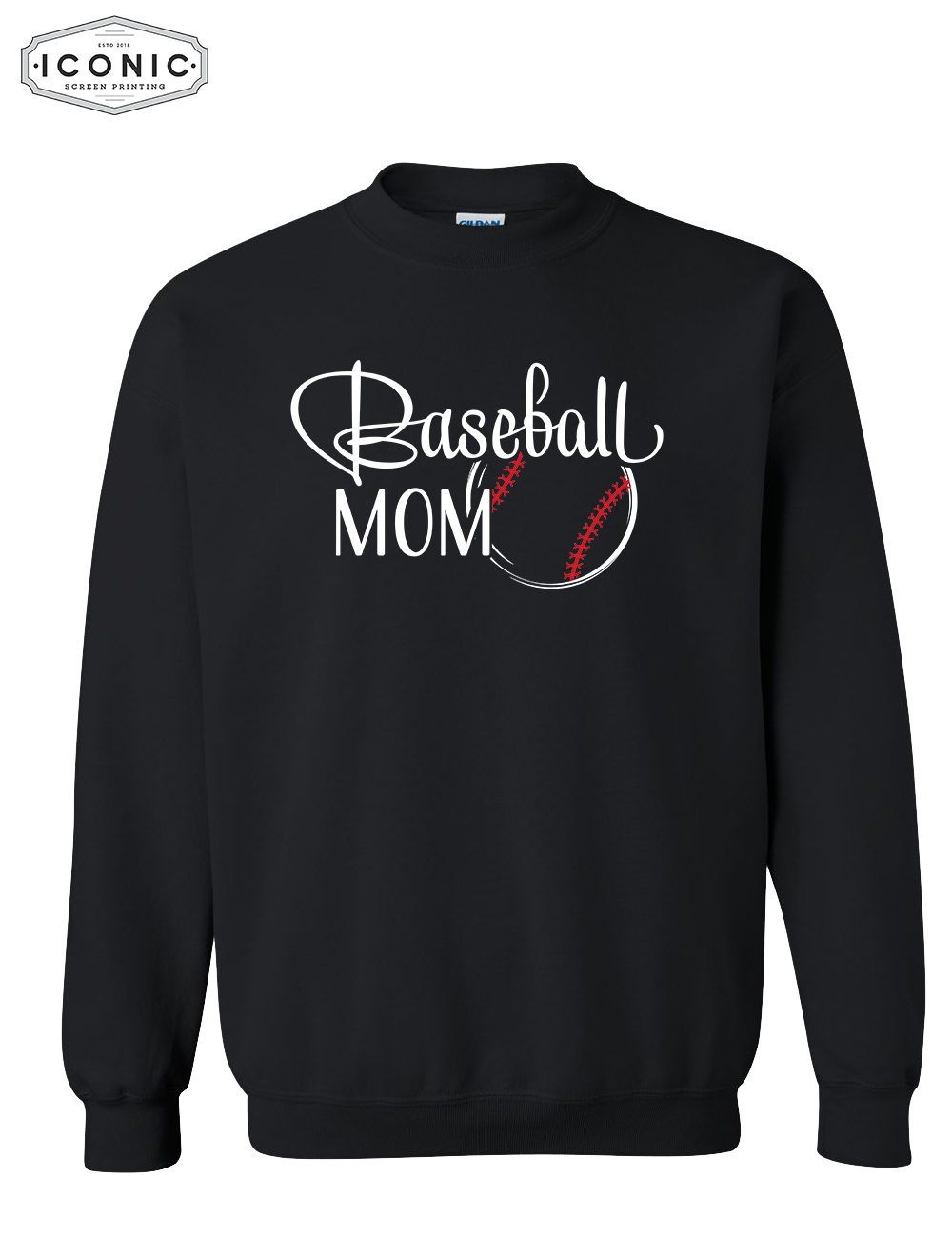Baseball Mom - Heavy Blend Sweatshirt