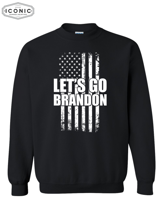 Let's Go Brandon Flag - Heavy Blend Sweatshirt