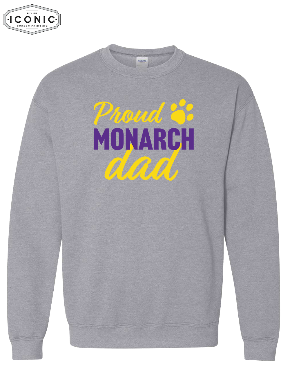 Proud Monarch Mom/Dad - Heavy Blend Sweatshirt
