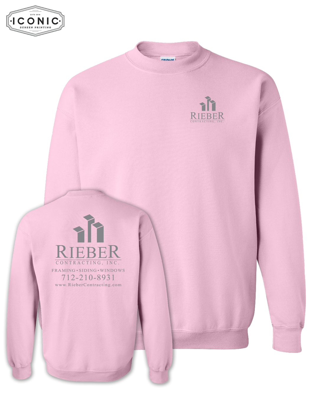 Rieber Contracting - Heavy Blend Sweatshirt