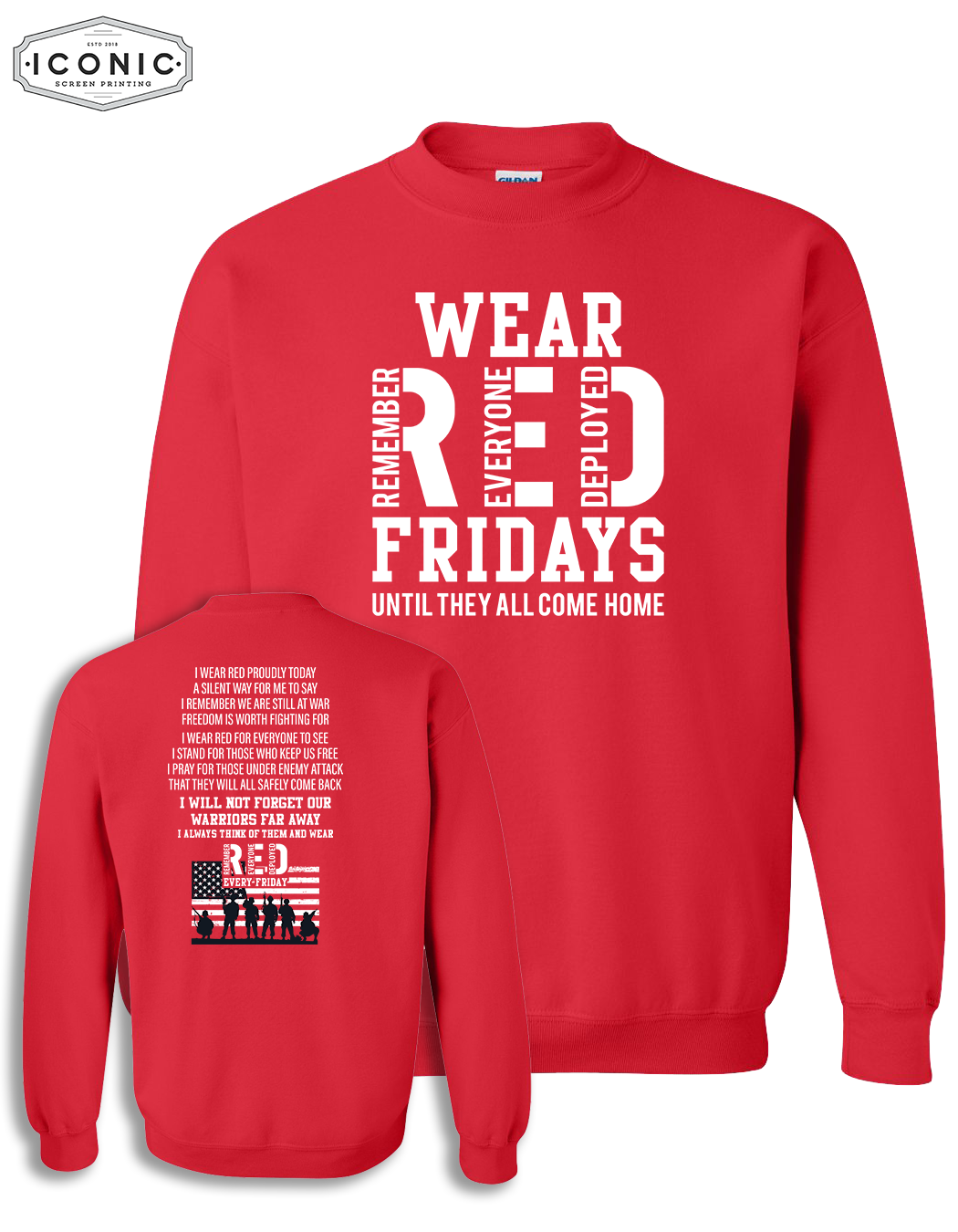 Wear Red - Heavy Blend Sweatshirt