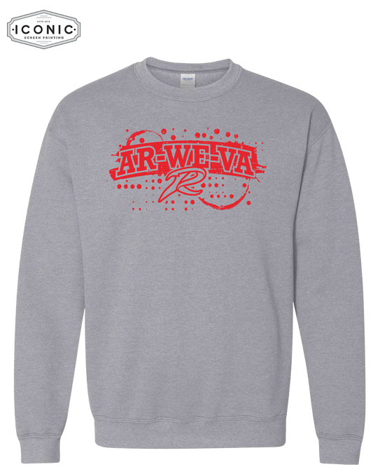 Ar-We-Va Rockets - Heavy Crewneck Sweatshirt