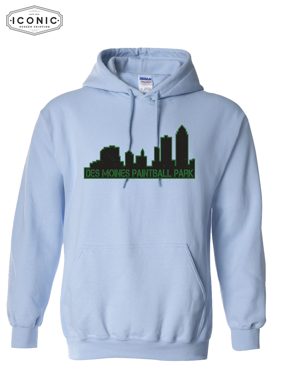 Des Moines Paintball Park - Heavy Blend Hooded Sweatshirt
