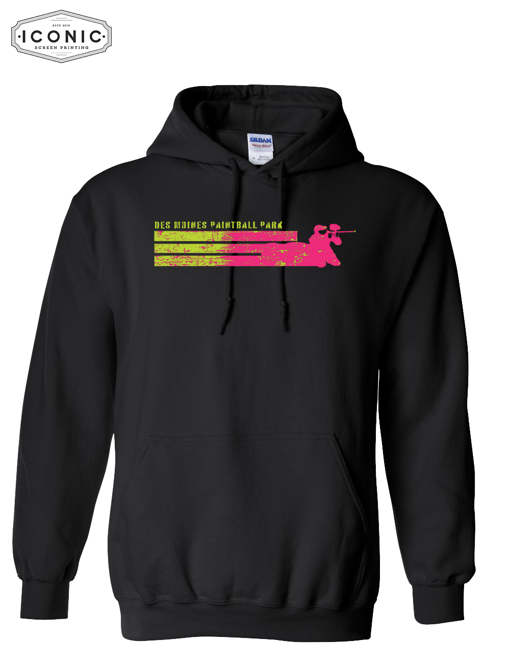 DMPP Paintball Player - Heavy Blend Hooded Sweatshirt