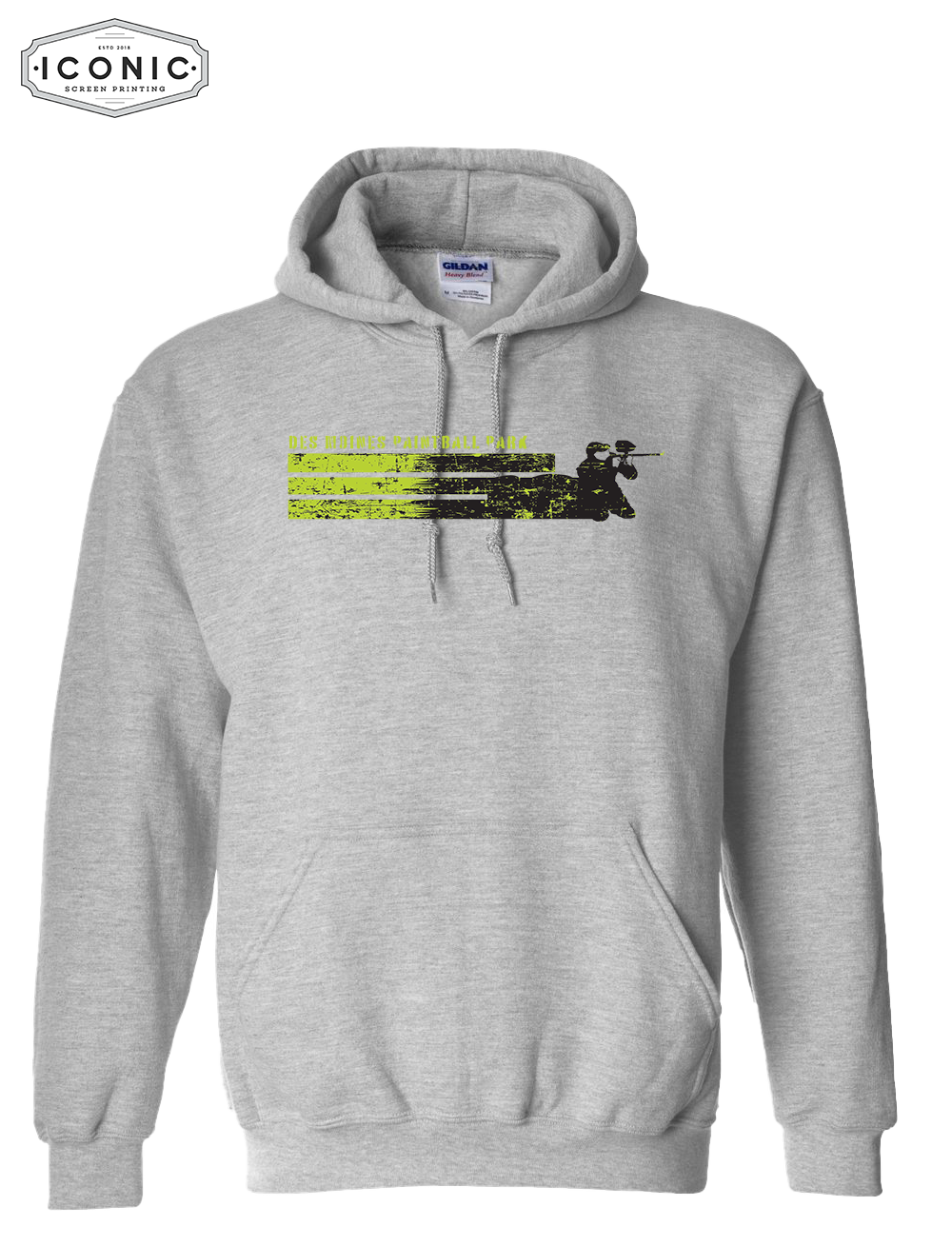 DMPP Paintball Player - Heavy Blend Hooded Sweatshirt