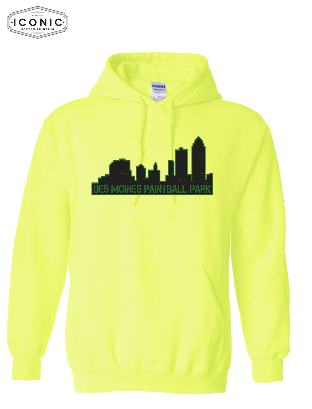 Des Moines Paintball Park - Heavy Blend Hooded Sweatshirt