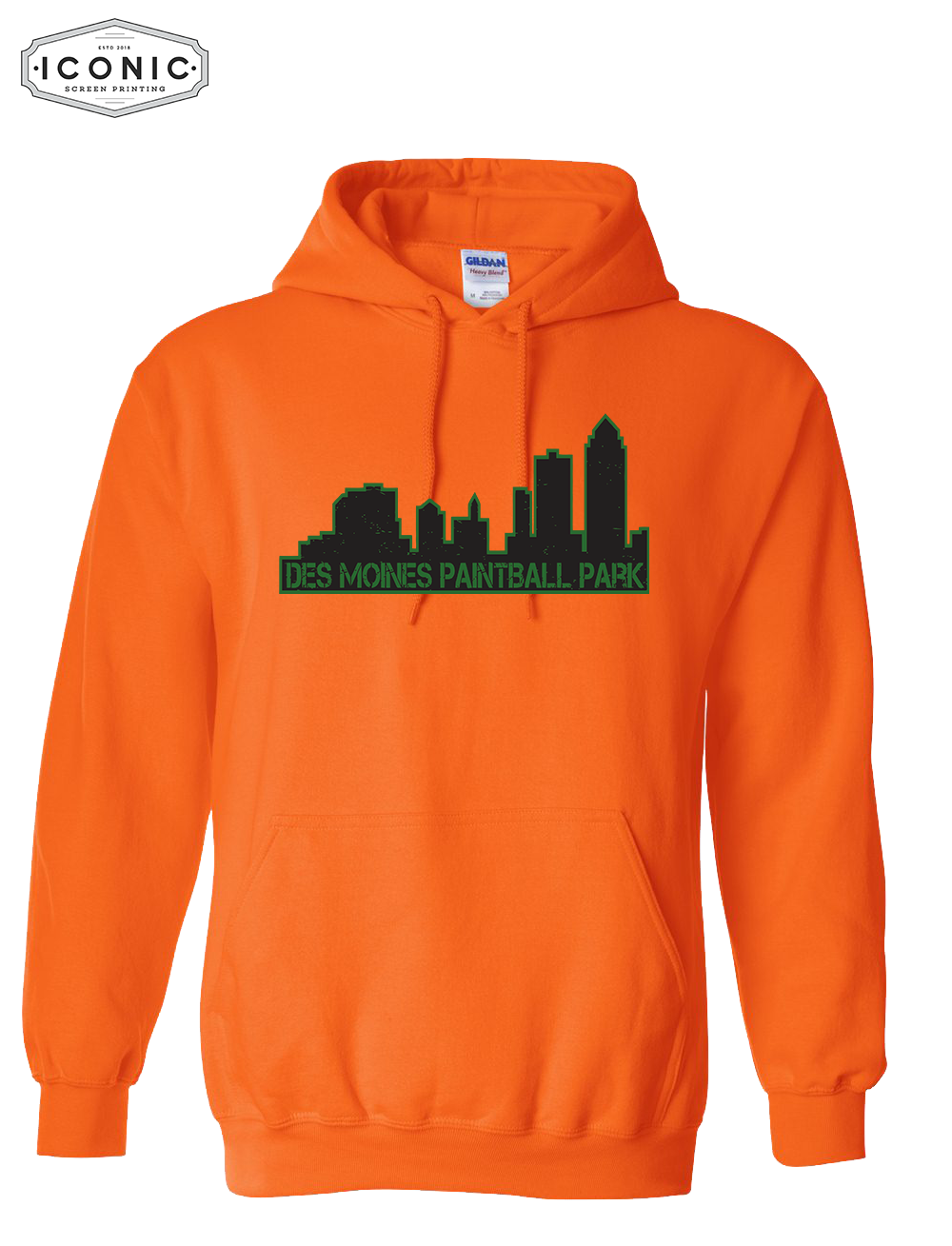 Des Moines Paintball Park - Heavy Blend Hooded Sweatshirt
