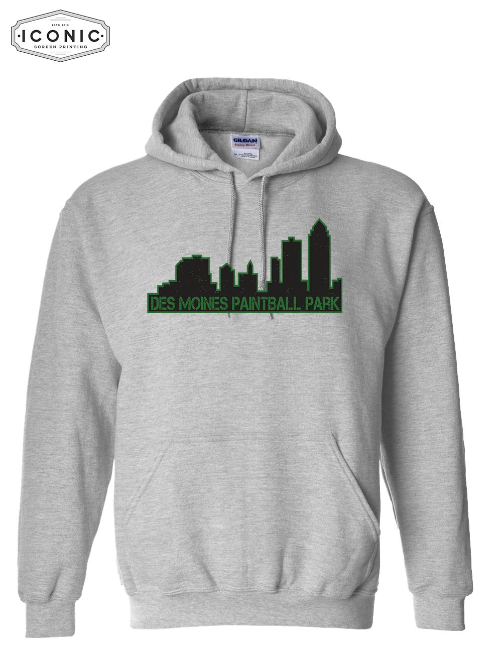 Des Moines Paintball Park - Heavy Blend Hooded Sweatshirt