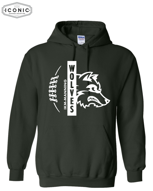 IKM-Manning Football - Heavy Blend Hooded Sweatshirt