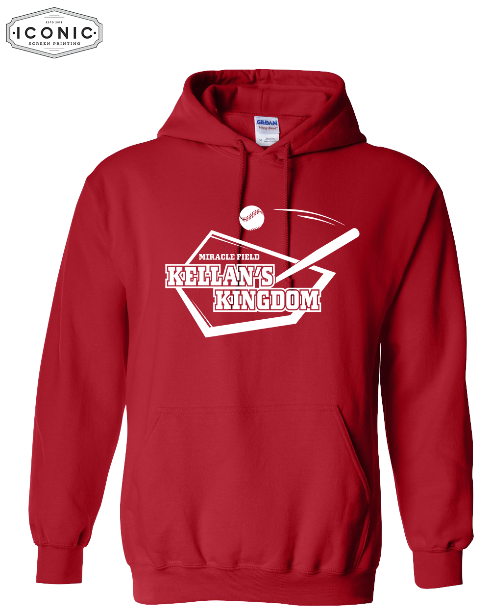 Home Plate - Heavy Blend Hooded Sweatshirt