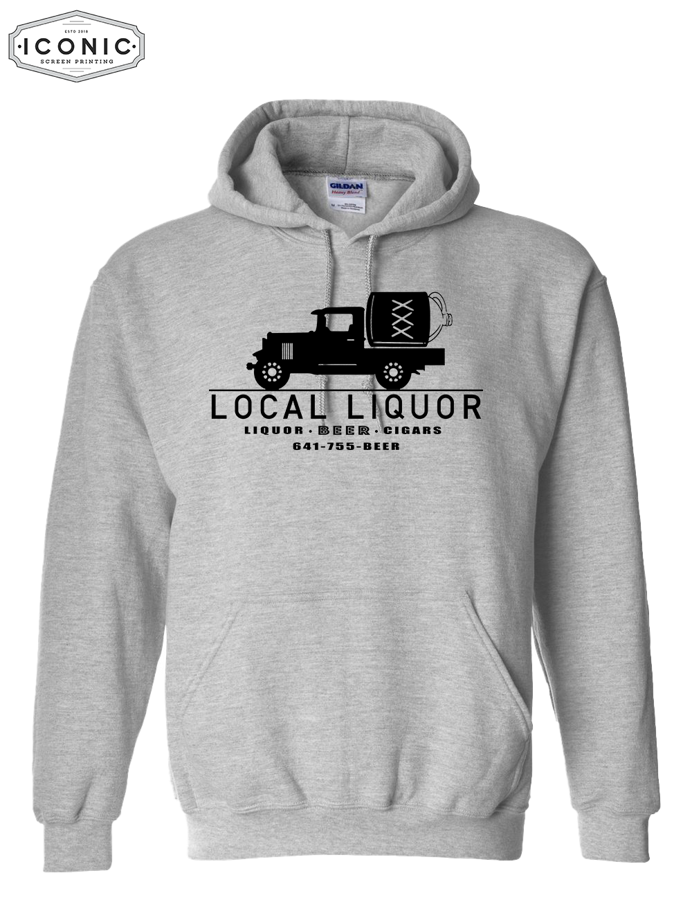 Local Liquor - Heavy Blend Hooded Sweatshirt