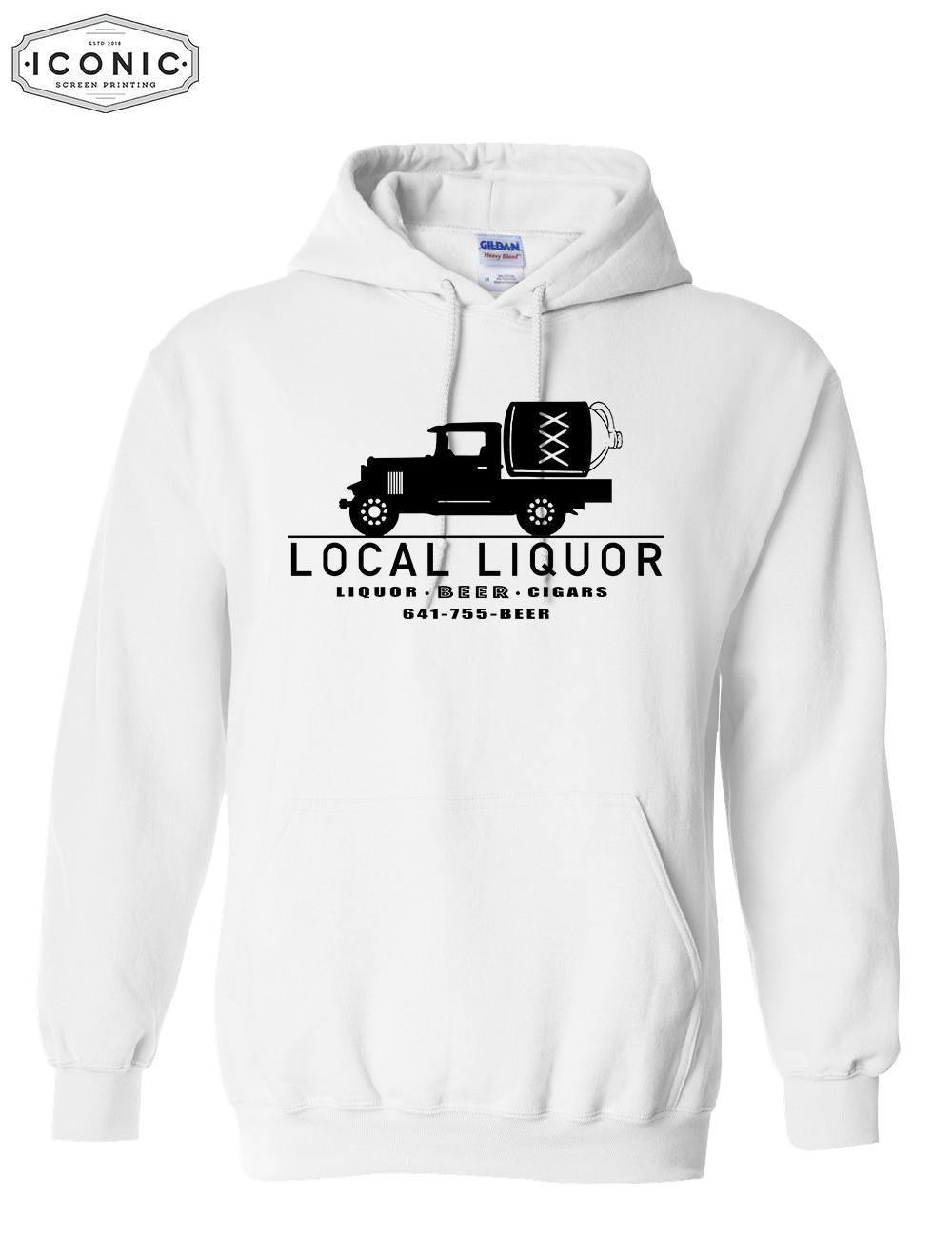 Local Liquor - Heavy Blend Hooded Sweatshirt
