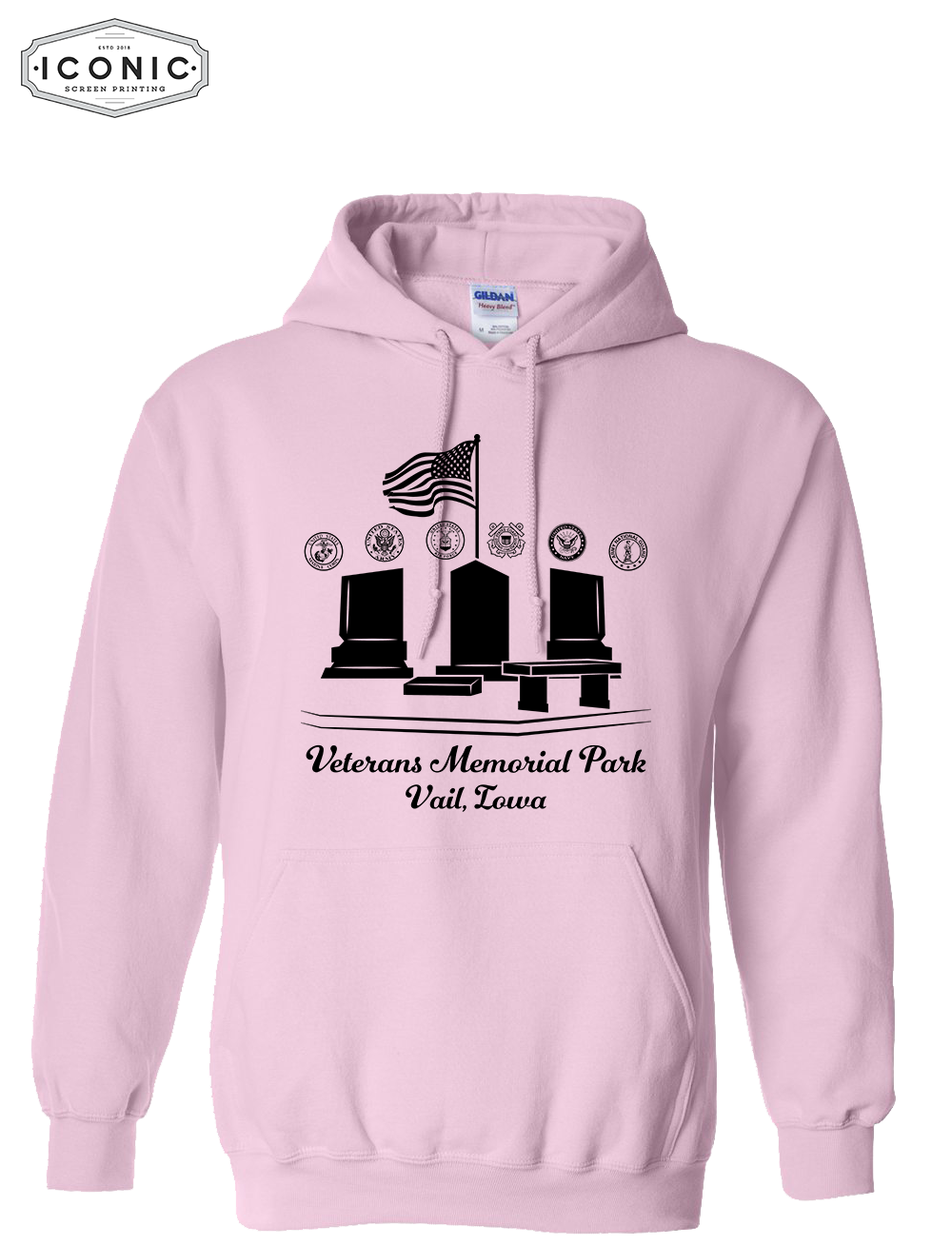 Vail's Veterans Memorial Park - Heavy Blend Hooded Sweatshirt
