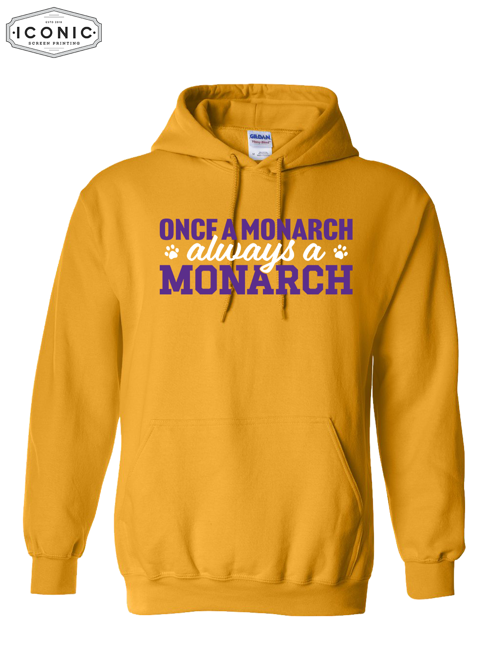 Always A Monarch - Heavy Blend Hooded Sweatshirt