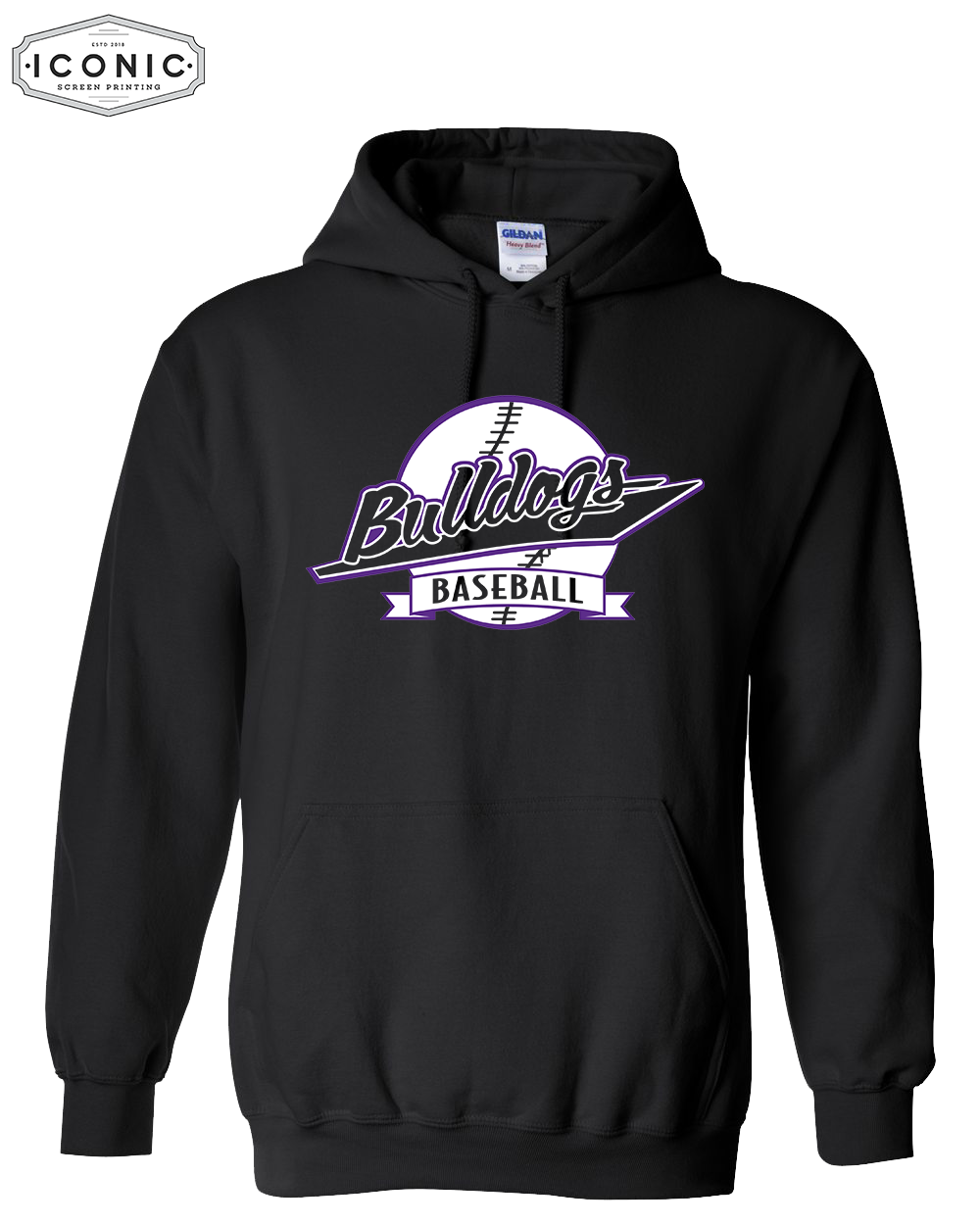 Boyer Valley Baseball- Heavy Blend Hooded Sweatshirt