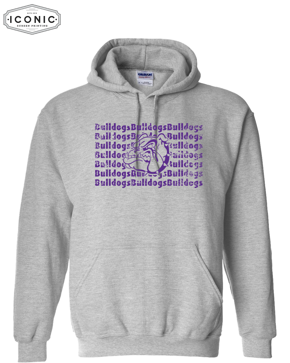 Bulldogs Bulldogs - Heavy Blend Hooded Sweatshirt