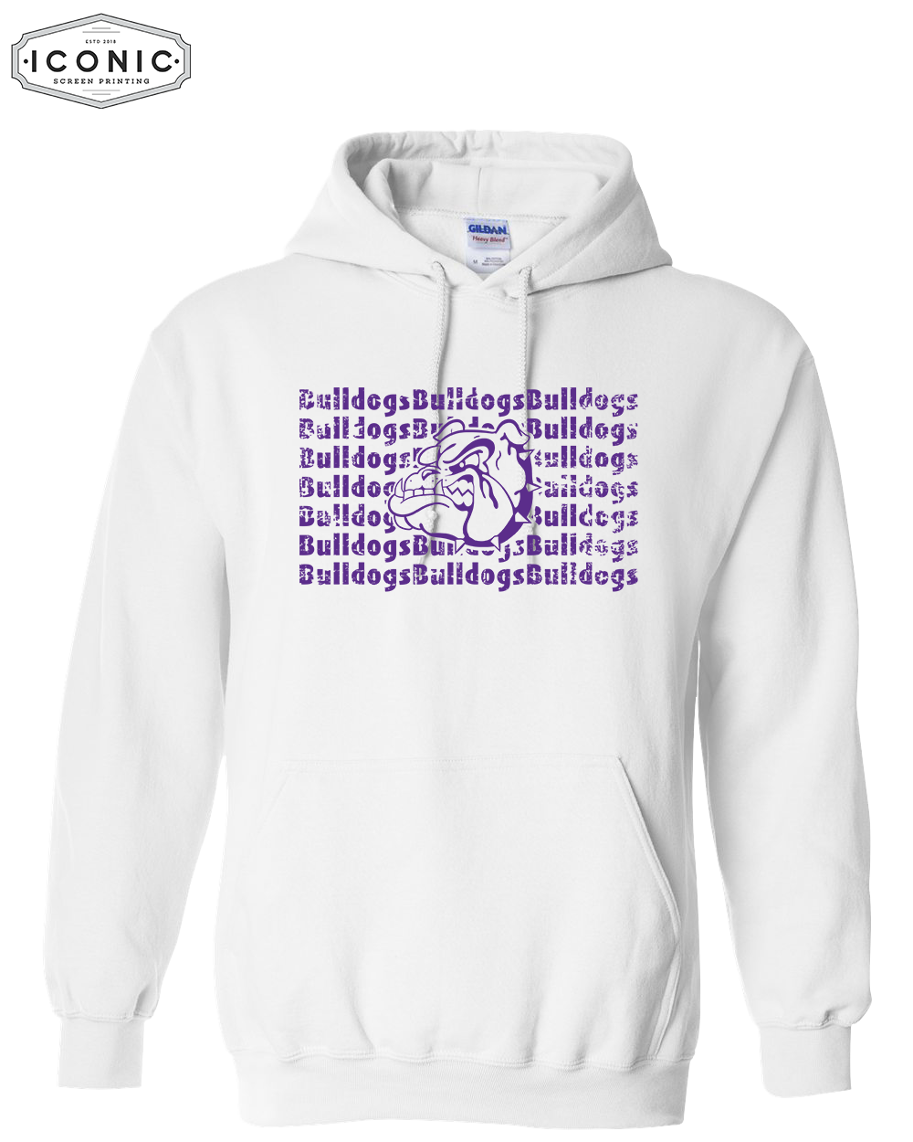 Bulldogs Bulldogs - Heavy Blend Hooded Sweatshirt