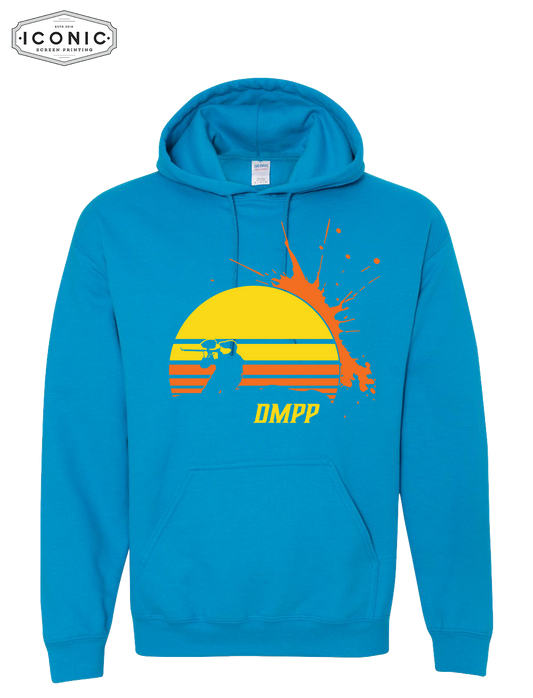 Des Moines Paintball Splatter - Heavy Blend Hooded Sweatshirt