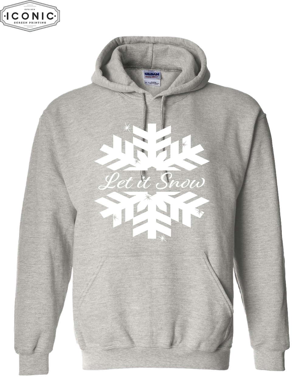 Let It Snow - Heavy Blend Hooded Sweatshirt