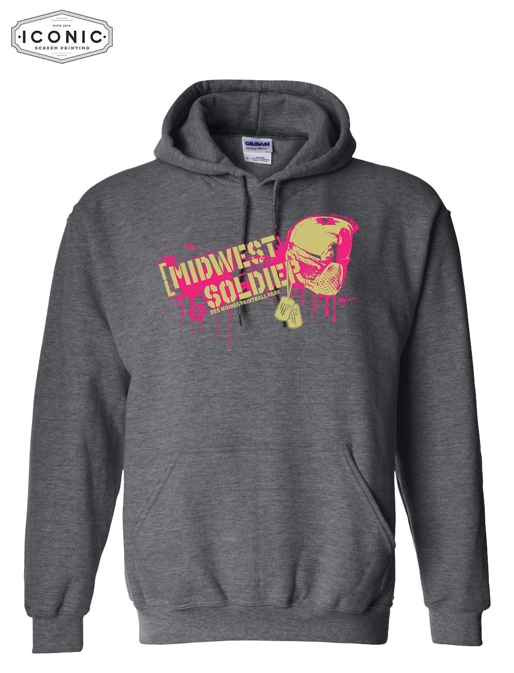Midwest Soldier DMPP - Heavy Blend Hooded Sweatshirt