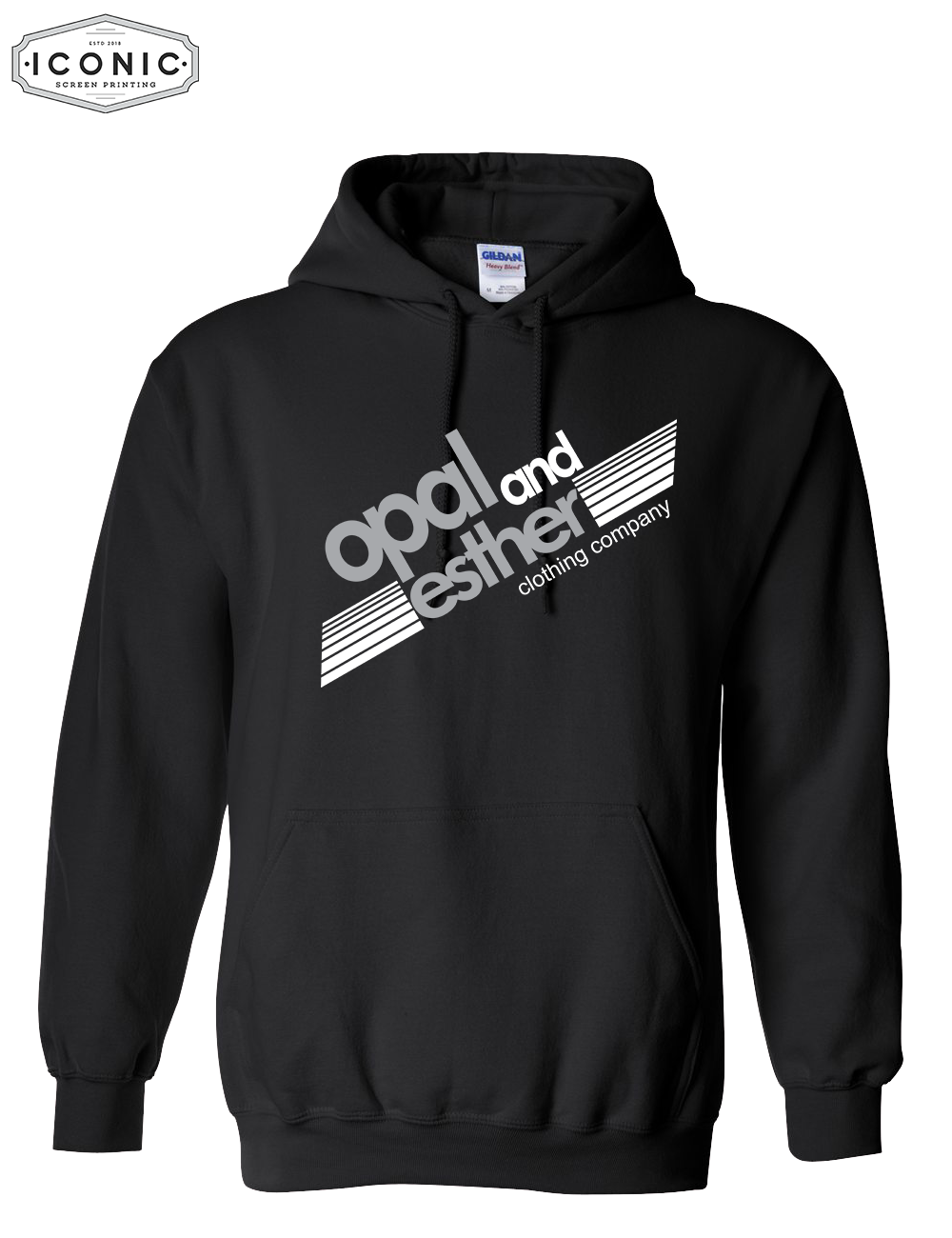 Opal & Esther Angle - Heavy Blend Hooded Sweatshirt