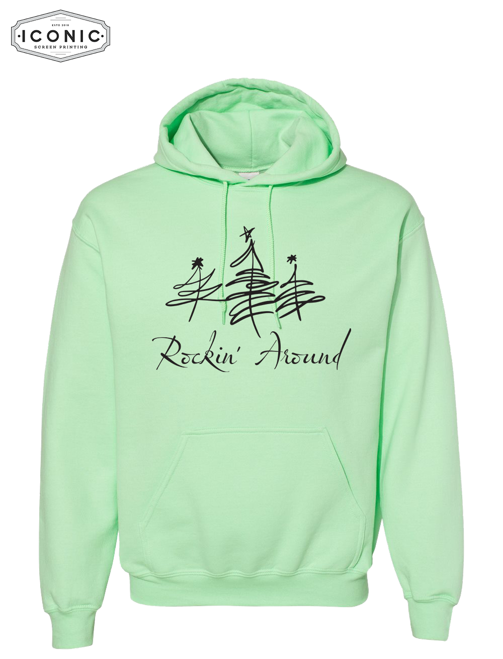 Rockin' Around - Heavy Blend Hooded Sweatshirt