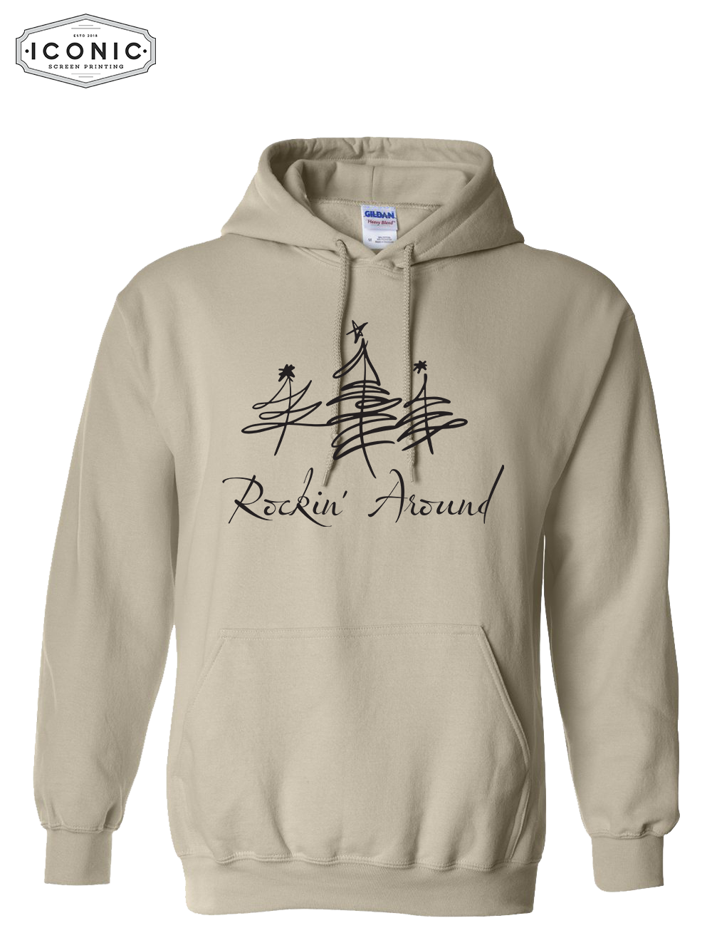 Rockin' Around - Heavy Blend Hooded Sweatshirt