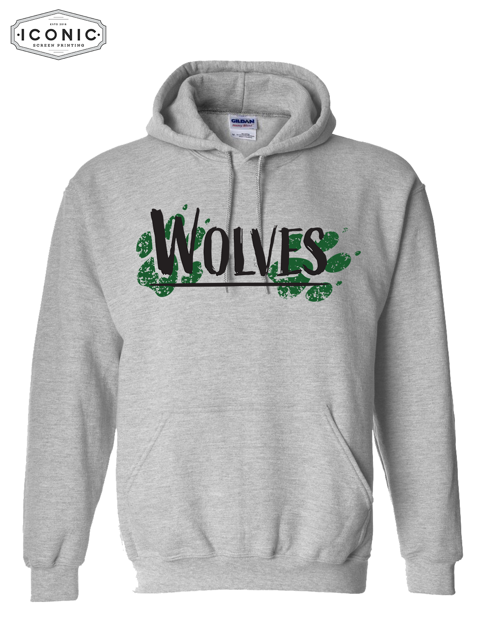IKM Wolves - Heavy Blend Hooded Sweatshirt