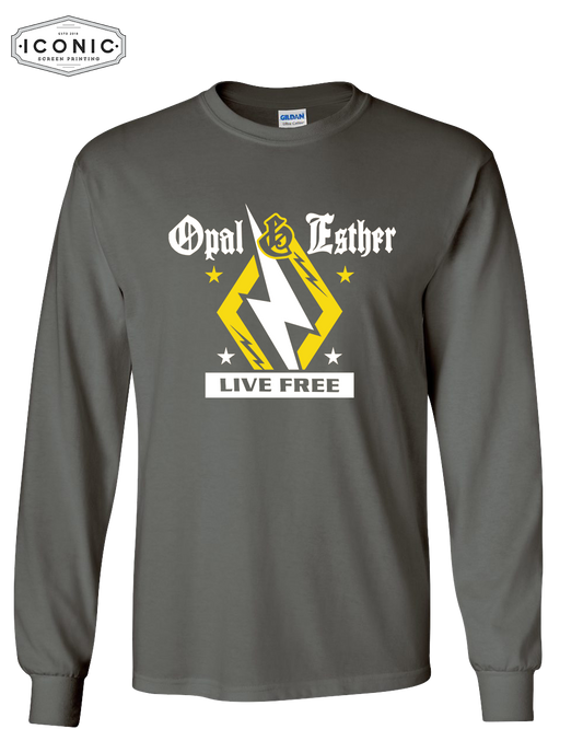 Opal & Esther Live Free - Ultra Cotton Long Sleeve