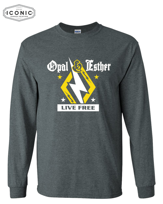 Opal & Esther Live Free - Ultra Cotton Long Sleeve