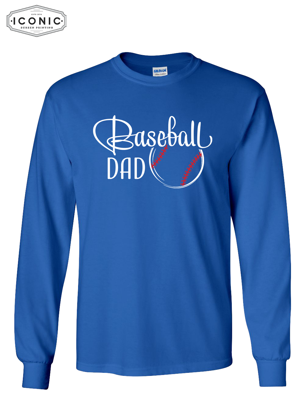Baseball Dad - Ultra Cotton Long Sleeve