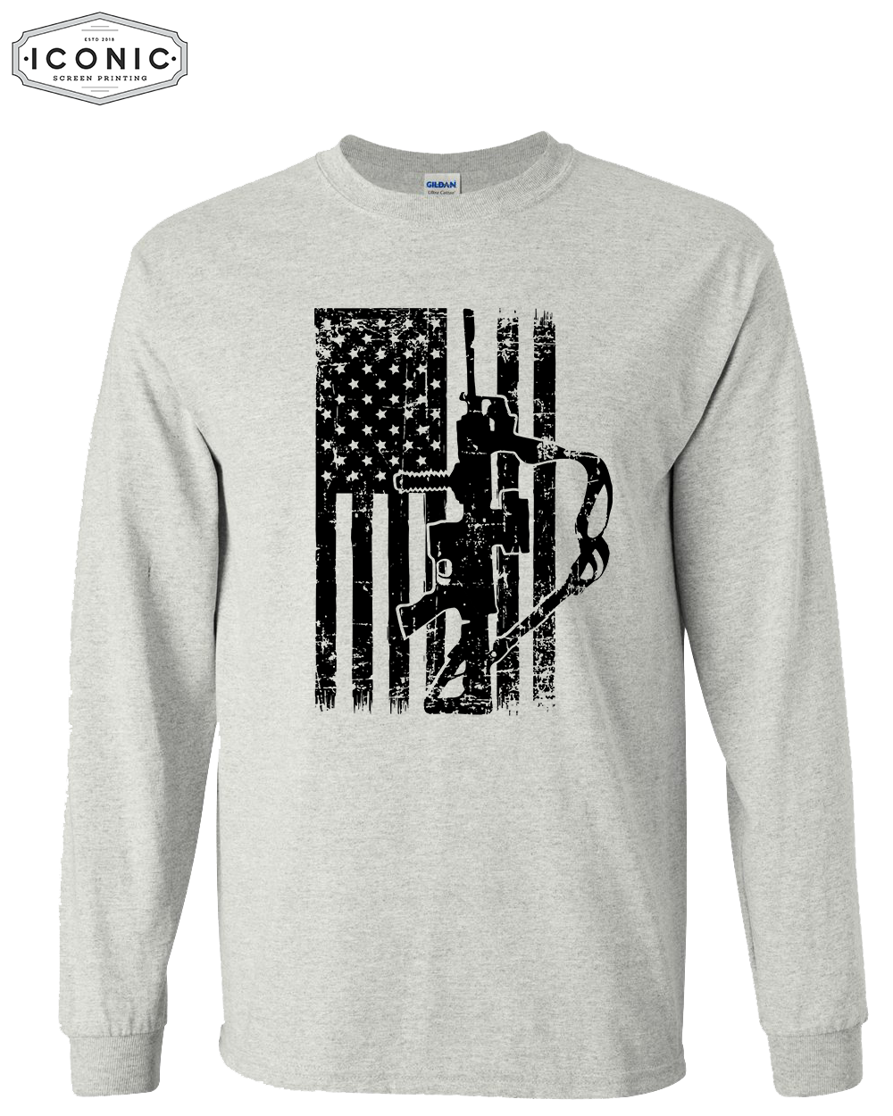Flag - Ultra Cotton Long Sleeve