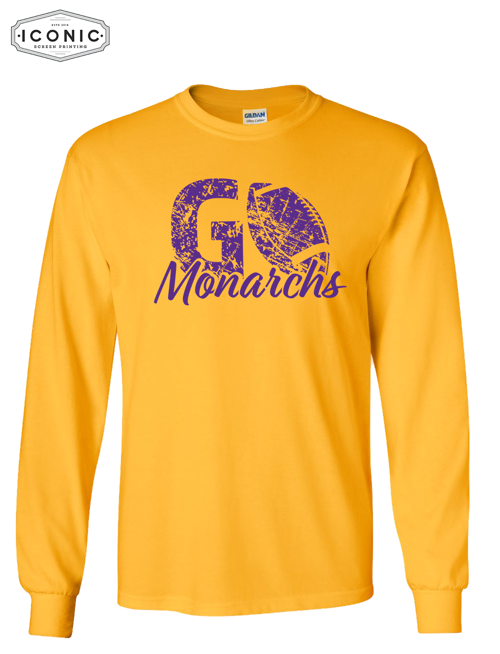 Monarchs Football - Ultra Cotton Long Sleeve