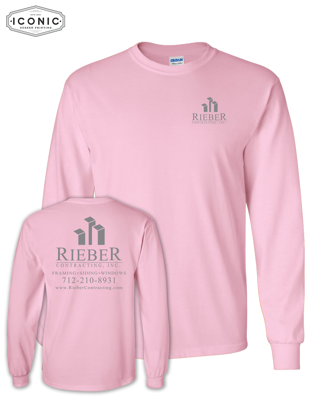 Rieber Contracting - Ultra Cotton Long Sleeve