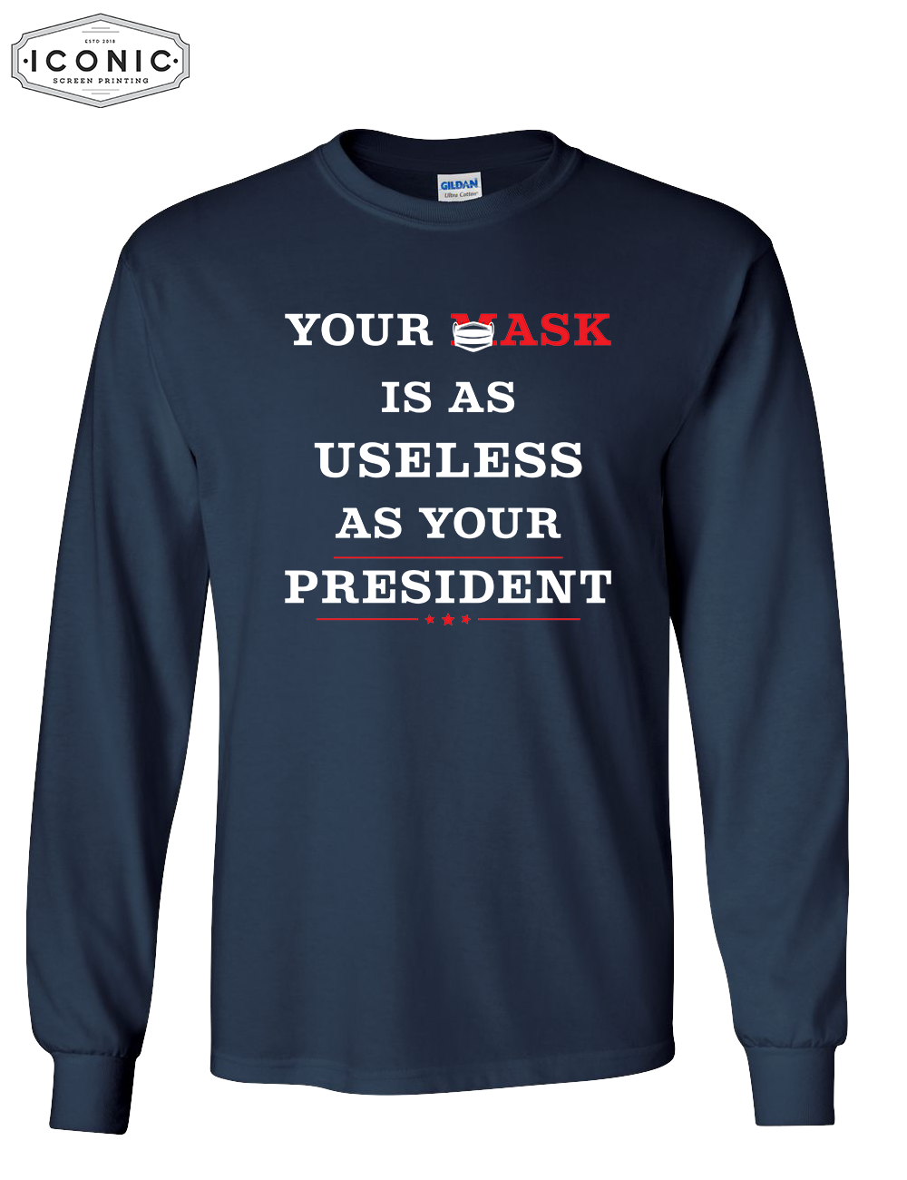 Useless Mask - Ultra Cotton Long Sleeve