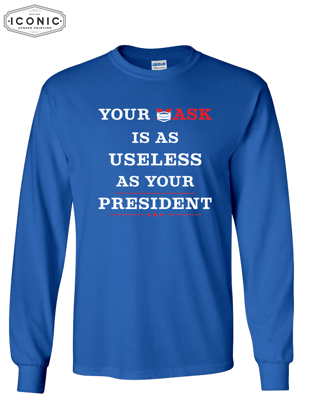 Useless Mask - Ultra Cotton Long Sleeve