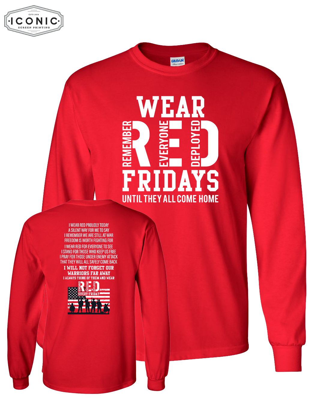 Wear Red - Ultra Cotton Long Sleeve