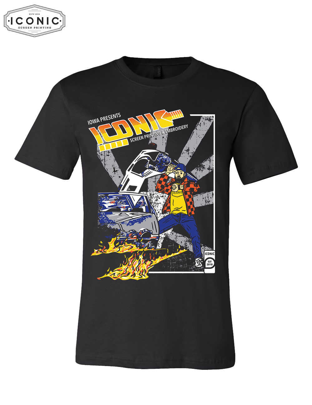Iowa Presents ICONIC - Unisex Jersey Tee