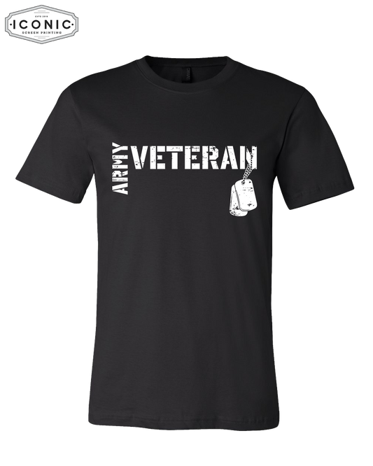 Army Veteran - Unisex Jersey Tee