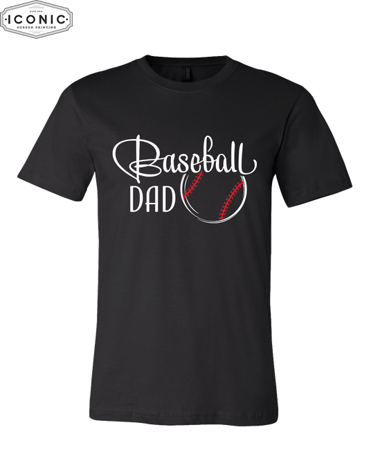 Baseball Dad - Unisex Jersey Tee