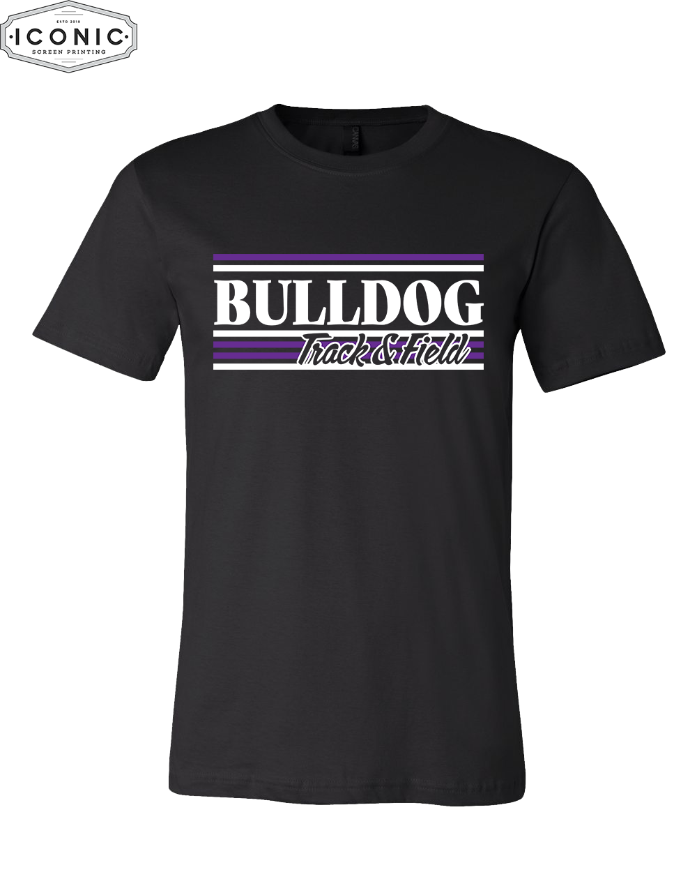 Bulldogs Track & Field - Unisex Jersey Tee