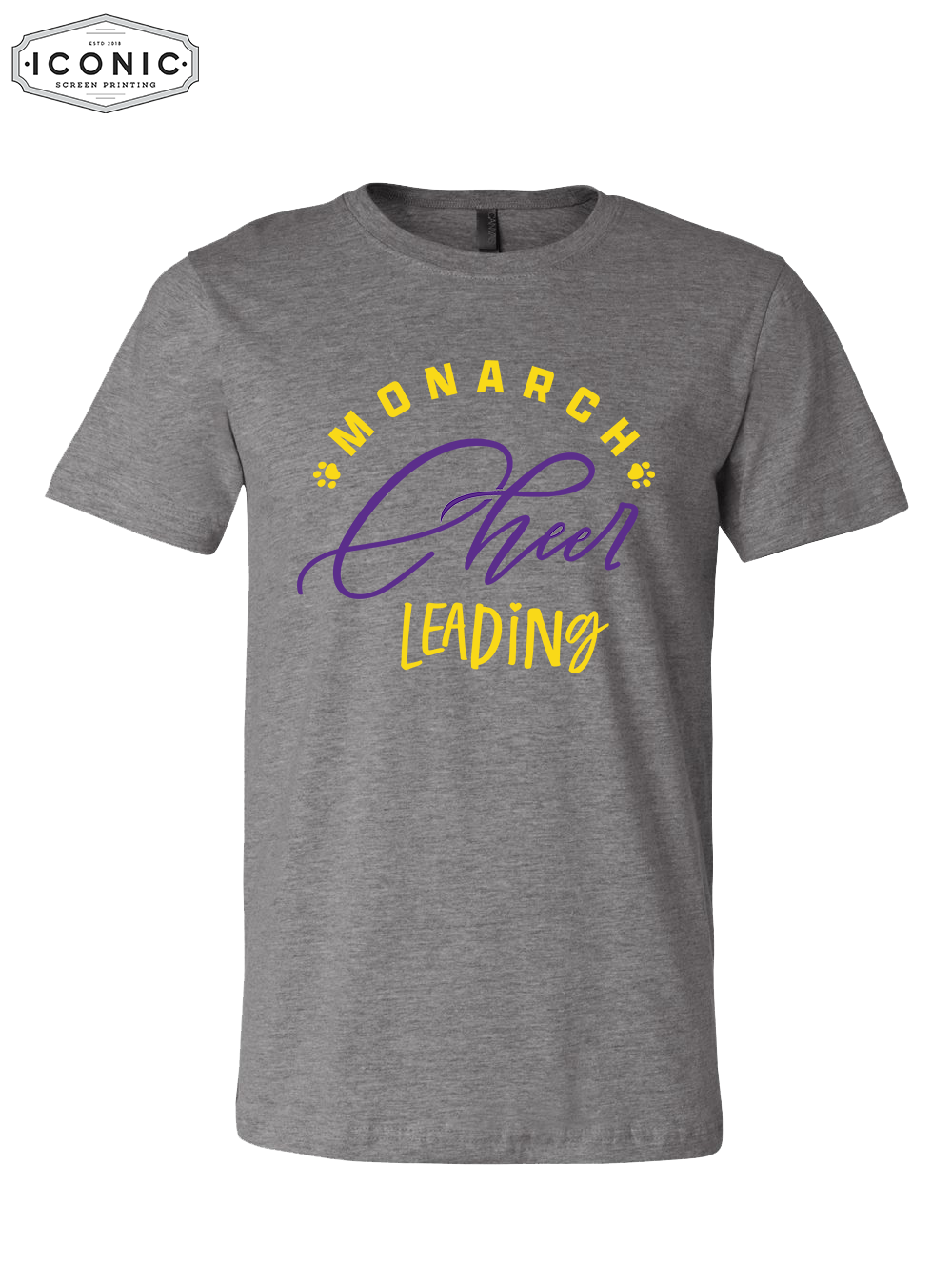 Monarch Cheer Leading - Unisex CVC Jersey Tee