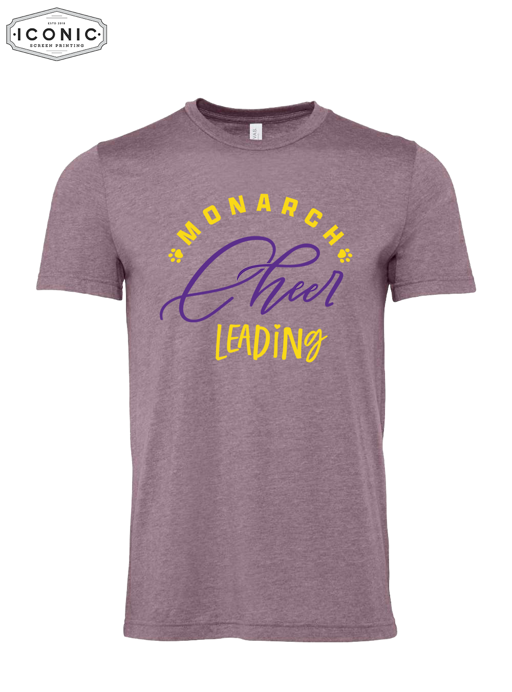 Monarch Cheer Leading - Unisex CVC Jersey Tee