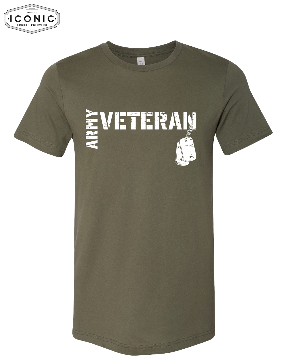 Army Veteran - Unisex Jersey Tee