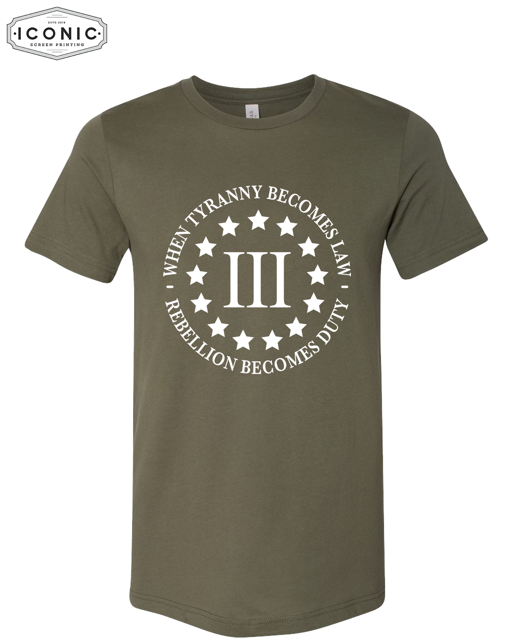 Rebellion - Unisex Jersey Tee