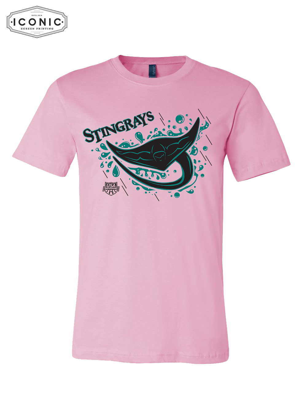 Stingrays - Bella+Canvas-Unisex Jersey Tee